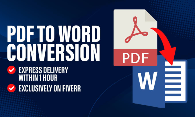 convert pdf file to editable word document