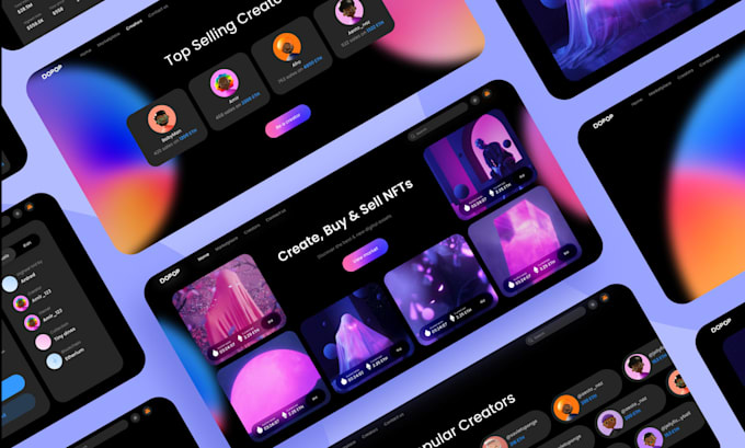 design UI UX website for you