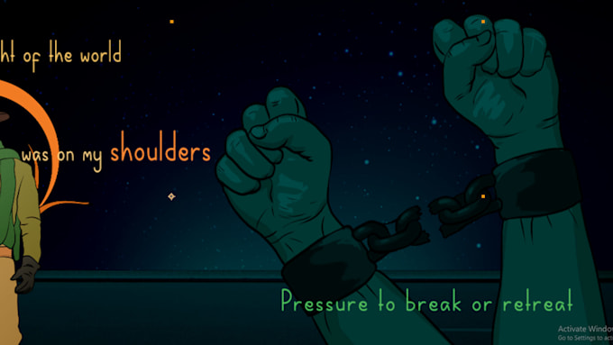 create genuine hand drawn lyric video