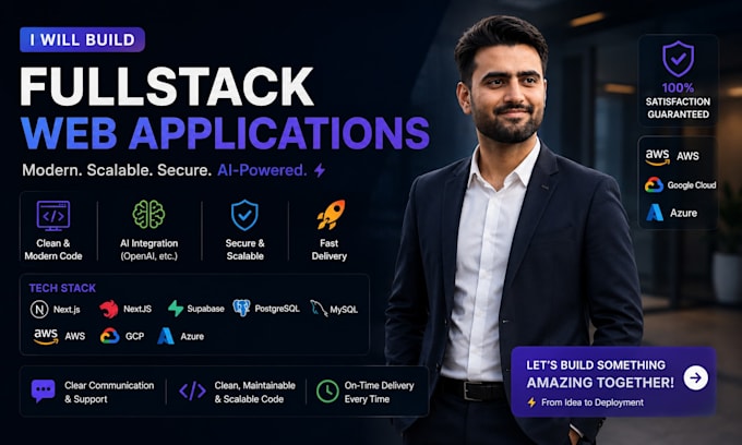 build ai powered full stack web app