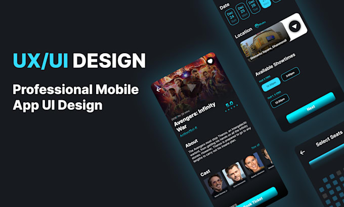 Design mobile app ui and ux for both android and ios by Arnanbonny | Fiverr