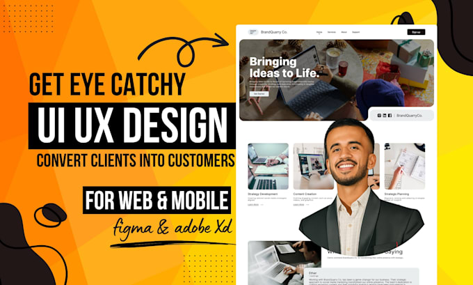 design creative UI UX design , UI design web design
