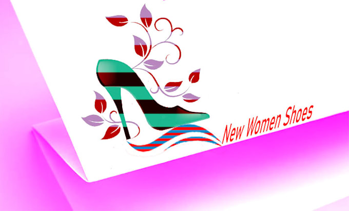 do professional a women shoes logo design for you
