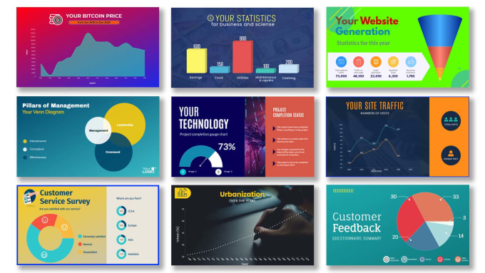 Create attractive and professional charts and tables by Vyachbond | Fiverr
