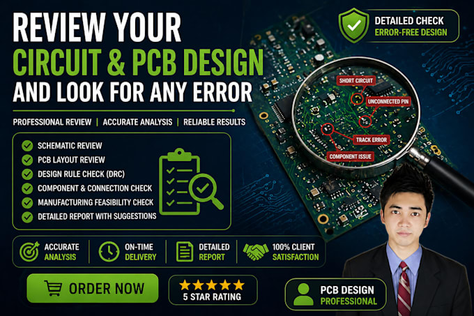 review your pcb and circuit design to find and fix errors
