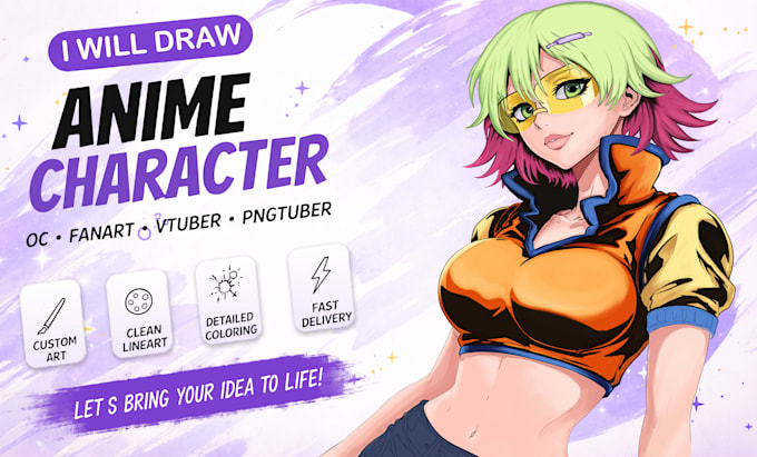 create rough concept art sketches for characters , color