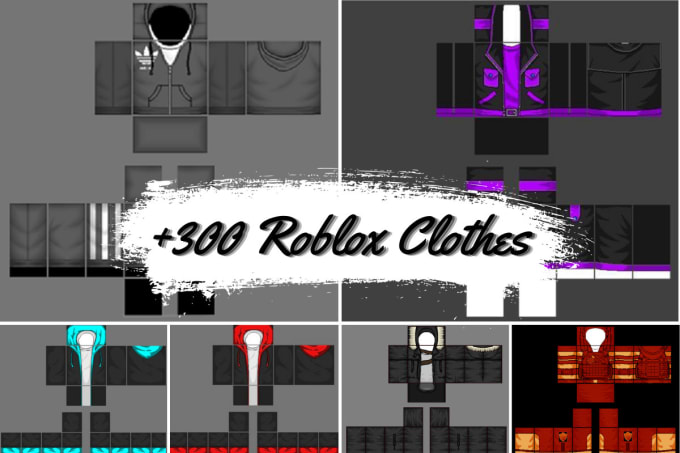 Send you 70 roblox clothing templates suits and ties by Robloxdesignss