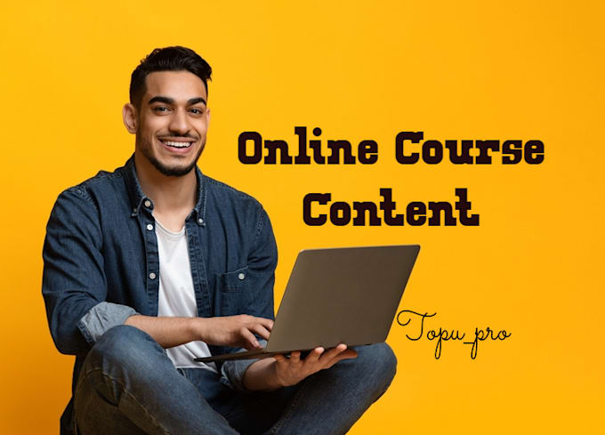 create online course content, course curriculum for your online course website