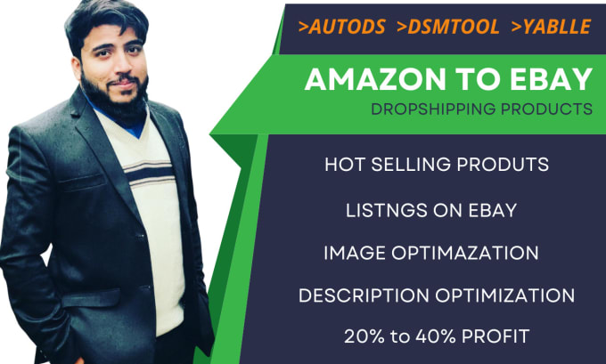 be your virtual assistant for ebay dropshipping store