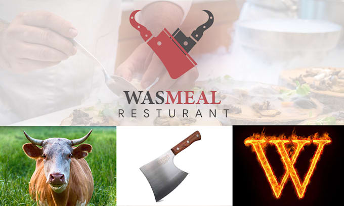 make a professional butcher logo design