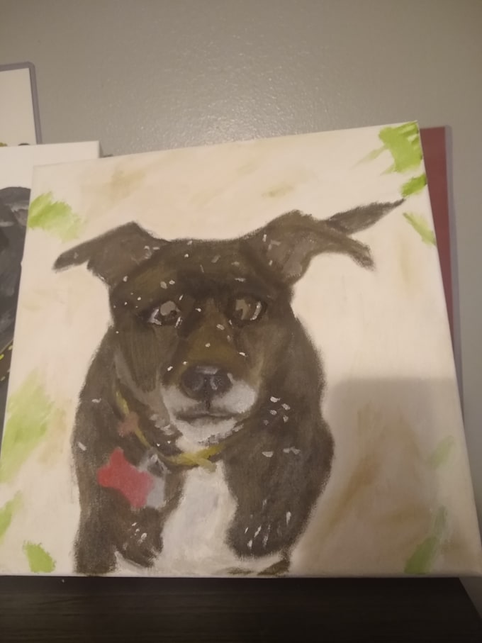 Make an oil painting of your pet by Drothart Fiverr