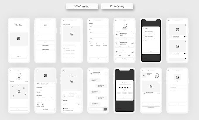 Do wireframe prototyping or uiux for your mobile and web by Imti ...