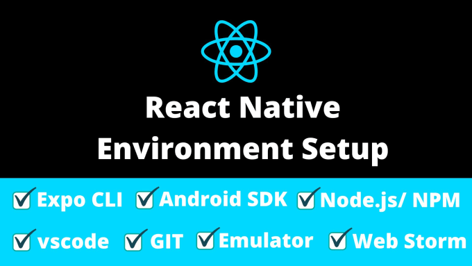 Setup react native cli and expo cli environment and fix bugs by Zaryab ...