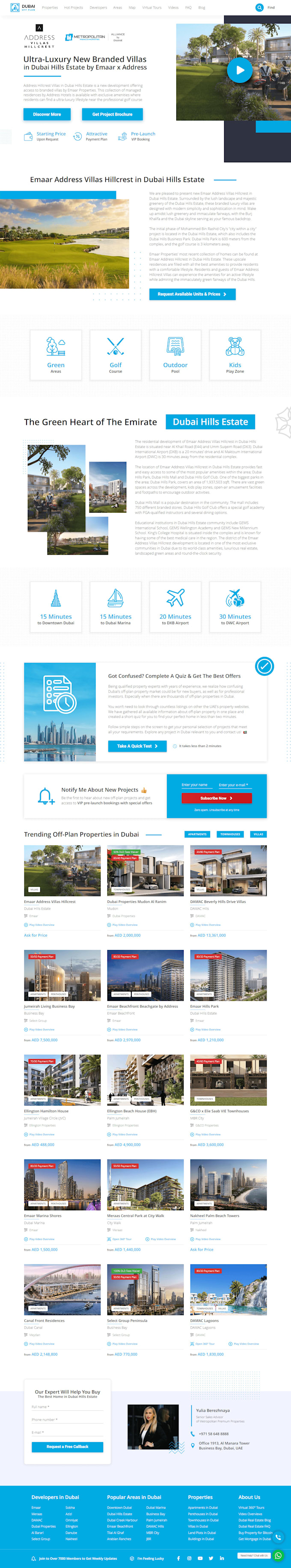 design real estate management property website in wordpress