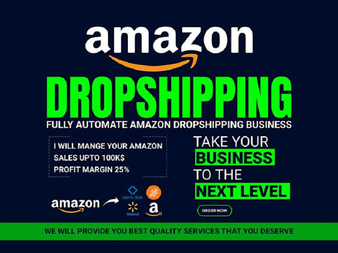 Manage your amazon dropshipping store as va expert by Yousafraza345 Fiverr