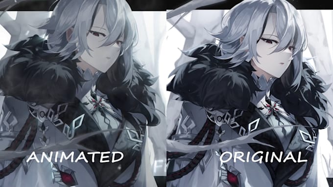 animate your 2d image or anime art to looks like alive