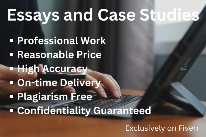 support with case studies and writing essays