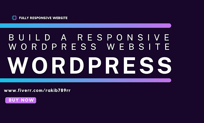 create a responsive wordpress website