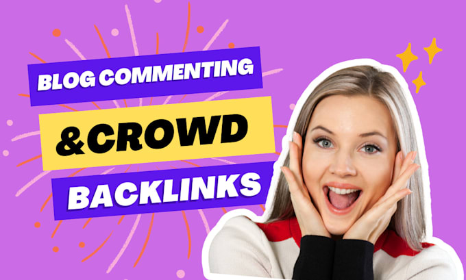 build manual crowd blog comments backlinks