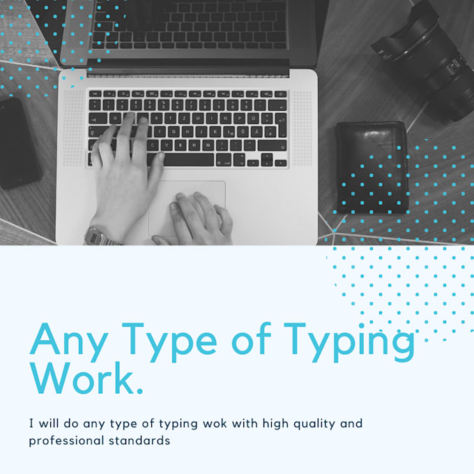 Do any type of typing in 24 hours and data entry work by Shoaibswati390 ...