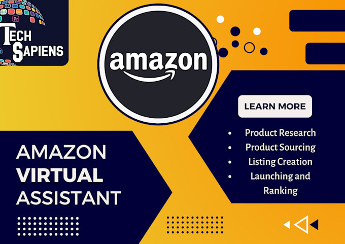 Be your amazon virtual assistant for fba private label by Techsapiens00 ...