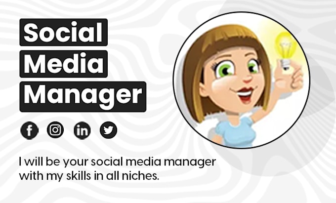 be your social media manager