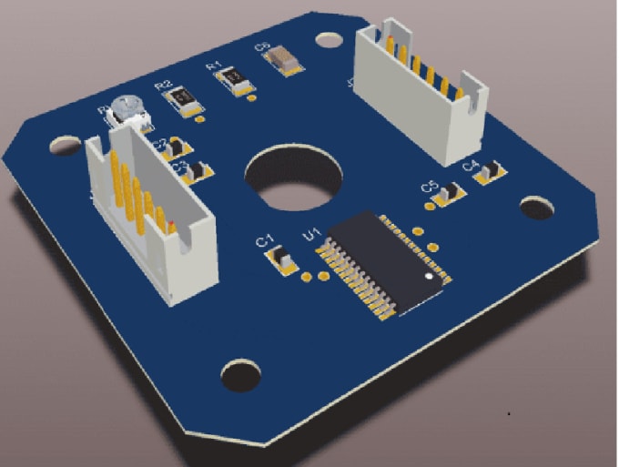 Create pcb layout for you by Eugene_y Circuit Diagram