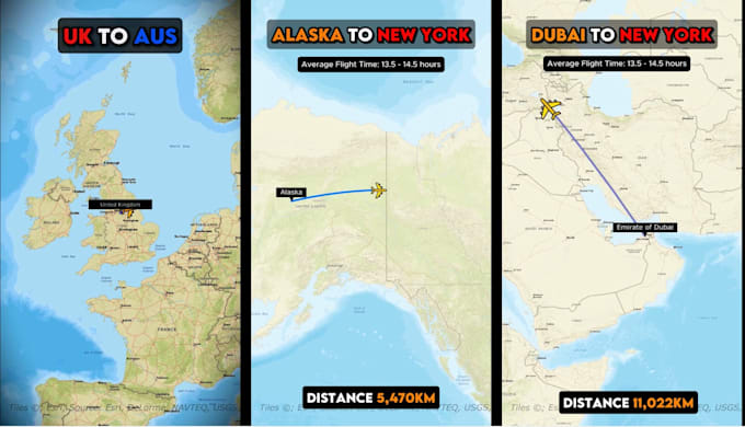 create map animations for your videos