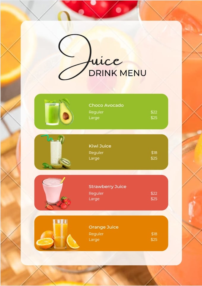 Do menu design and make restaurant menu by Mrsarib | Fiverr