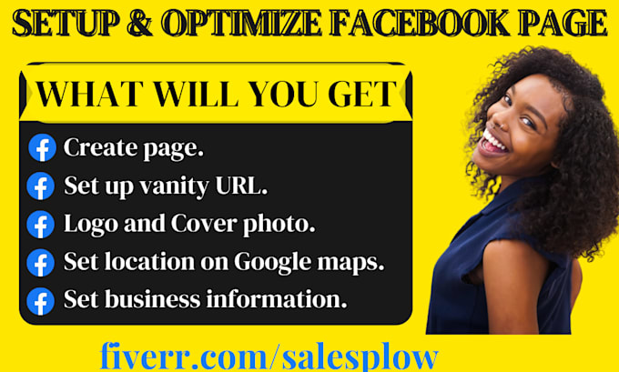 Create and optimize facebook business page, banner cover design, fb ...