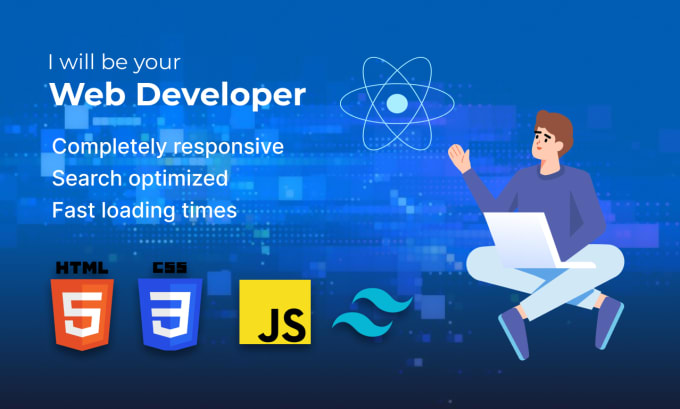 Design and create website using html, css and javascript by ...