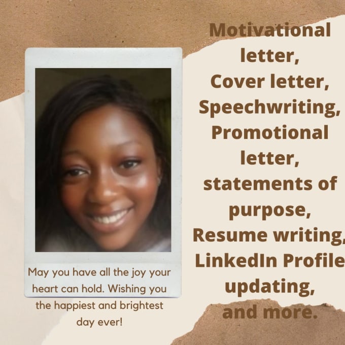 Write A Persuasive Cover Letter Resumes And Motivational Letter By Talkingfingers1 Fiverr 8027