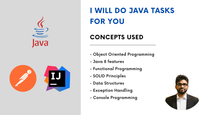Do java programming tasks for you by Programwithpool | Fiverr