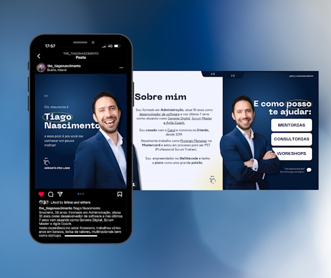 Create a stunning social media post aligned with your brand purposes by