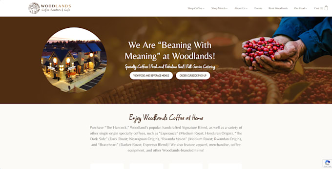 create a custom built, responsive website