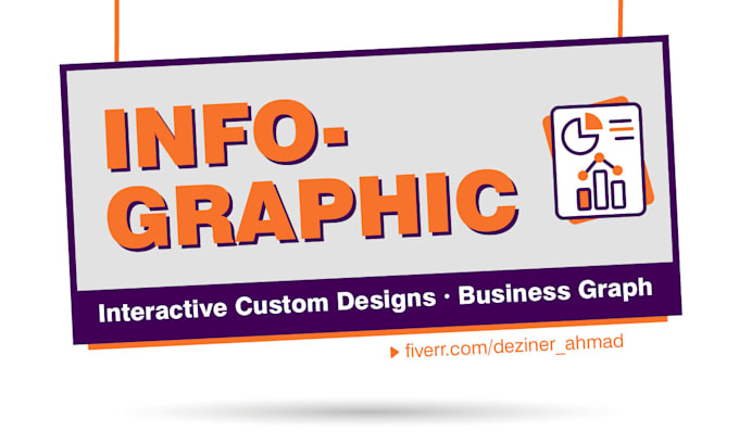 design custom business infographics, flow charts, and graphs