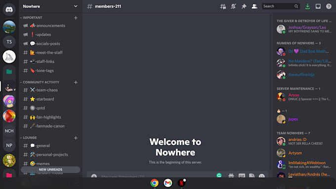 Design a custom discord server for you by Joshgraycreate | Fiverr