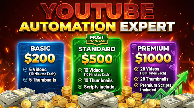 create youtube automation videos