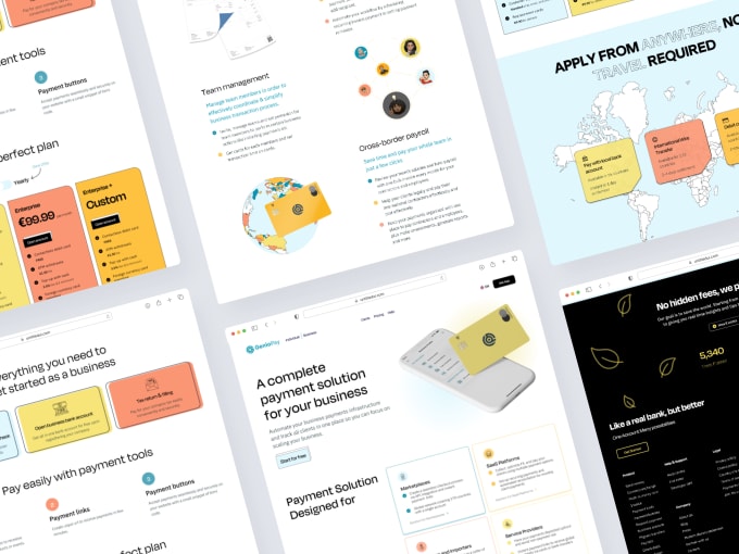 Design a responsive, fresh and modern ui design by Adapawlina | Fiverr