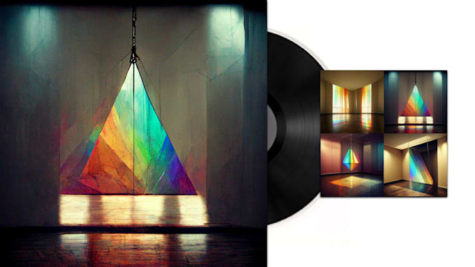 design excellent cover art for your album