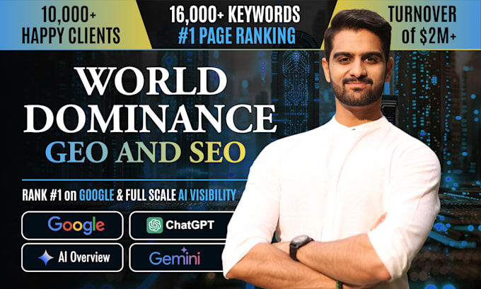premium GEO SEO aeo backlinks service for top google and ai llm visibility