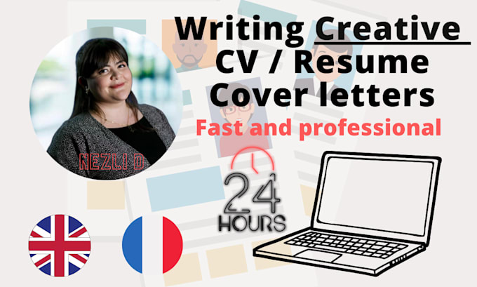 create a professional CV and compelling cover letter
