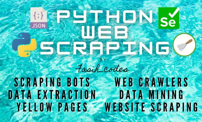 Build data scraper, web scraper, web crawler, in python by Fasih_codes ...