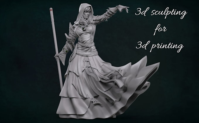 Sculp 3d models, realistic 3d face models, rigging, character rigging ...