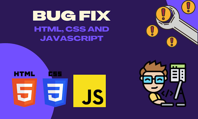 Fix your html, css and javascript code by Gabrieljgamezr | Fiverr
