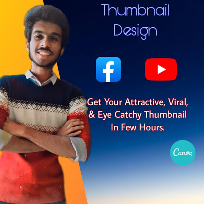 Design 3 viral thumbnail for your youtube video by Doitwithus Fiverr