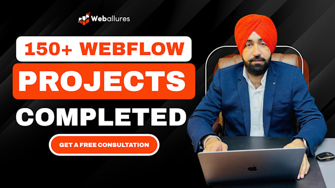 do webflow website design, webflow website development, figma to webflow