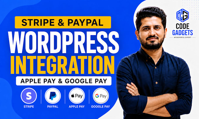 integrate stripe or paypal payment gateway in wordpress