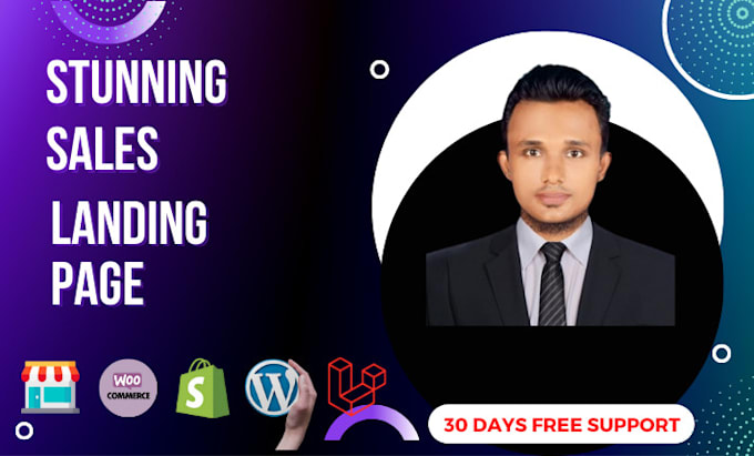 create a sales landing page for your product using elementor and woocommerce