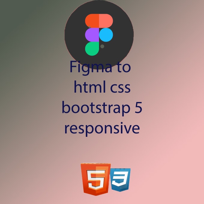 Convert figma to html css responsive bootstrap 5 by Sihabtanbir | Fiverr